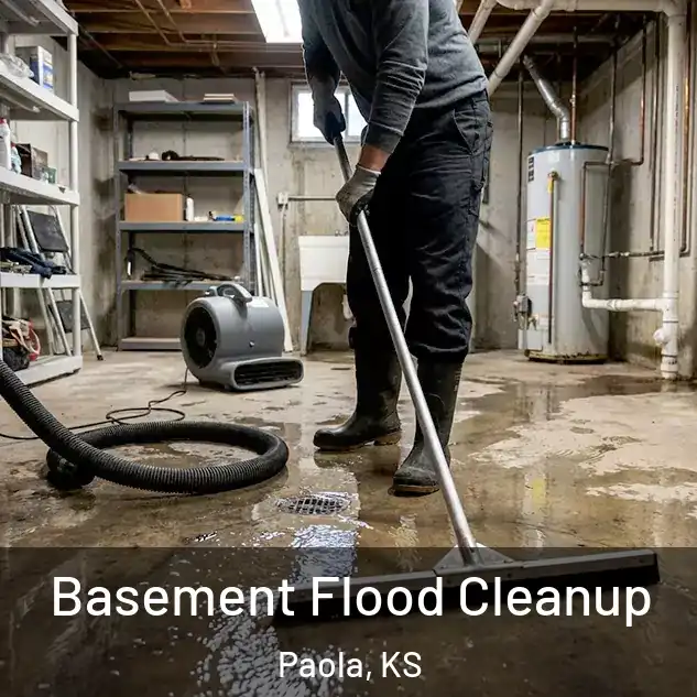  Basement Flood Cleanup Paola, KS