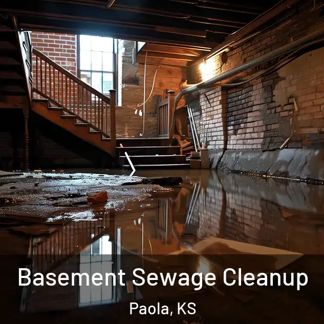  Basement Sewage Cleanup Paola, KS