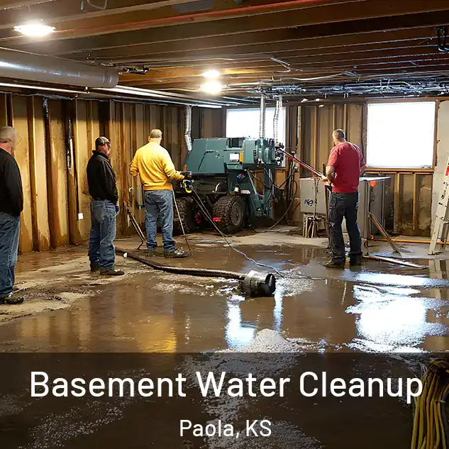  Basement Water Cleanup Paola, KS