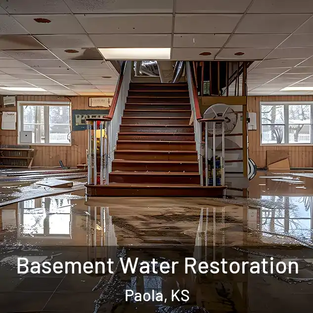  Basement Water Restoration Paola, KS