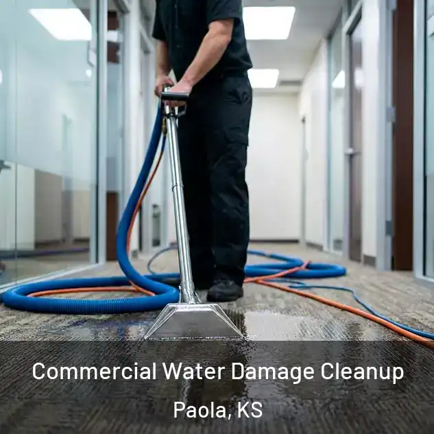  Commercial Water Damage Cleanup Paola, KS