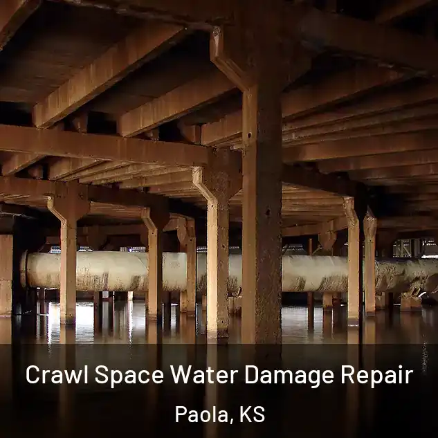  Crawl Space Water Damage Repair Paola, KS