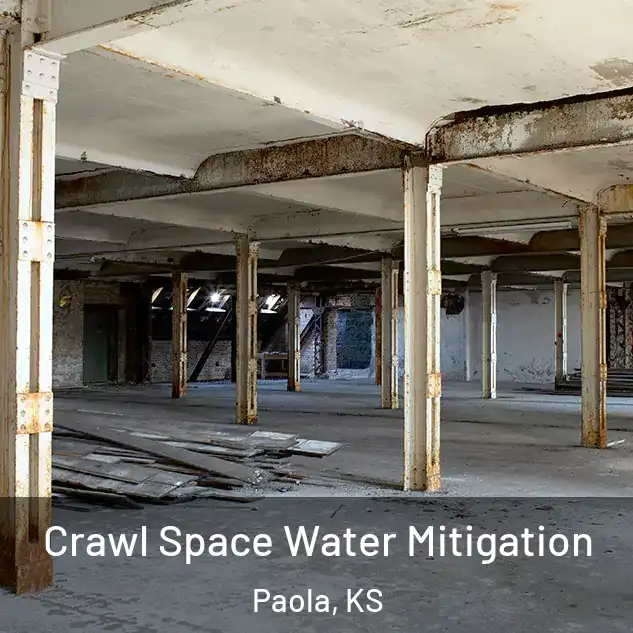  Crawl Space Water Mitigation Paola, KS