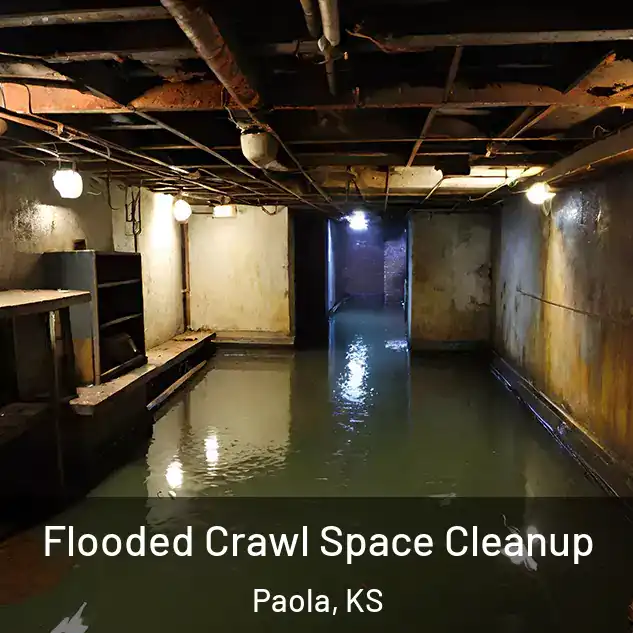  Flooded Crawl Space Cleanup Paola, KS