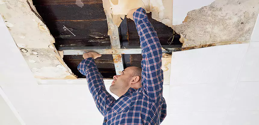 Attic Wood Rot Repair in Paola