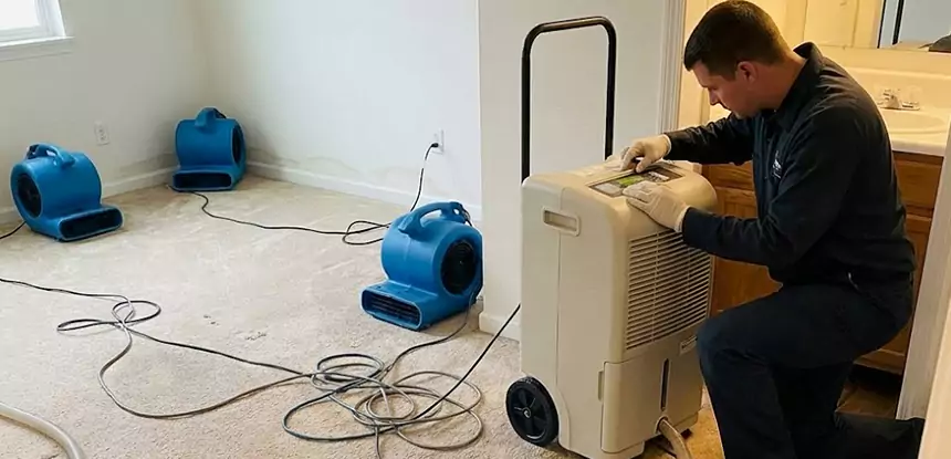 Water Damage Restoration in Paola