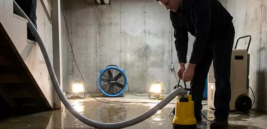 Commercial Water Damage Repair in Paola