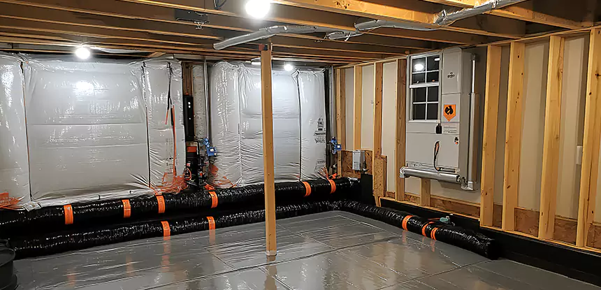 Crawl Space Humidity Control in Paola