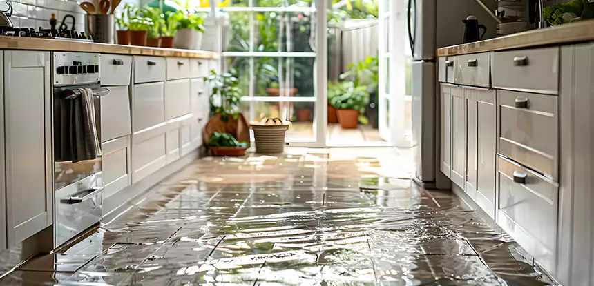 Kitchen Water Mitigation Services in Paola