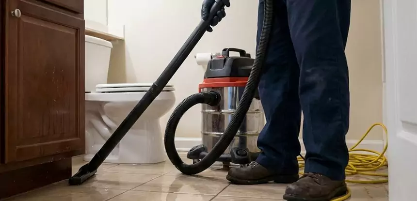Fix Bathroom Floor Water Damage Paola