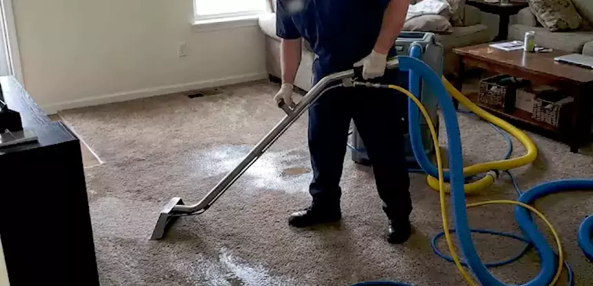 Wet Carpet Mold Treatment in Paola