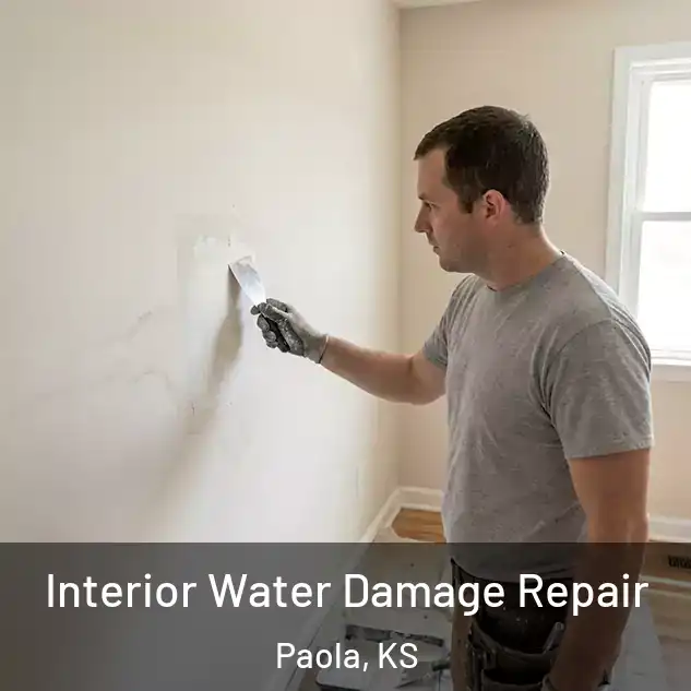  Interior Water Damage Repair Paola, KS