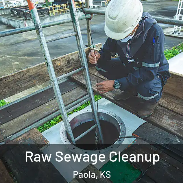  Raw Sewage Cleanup Paola, KS