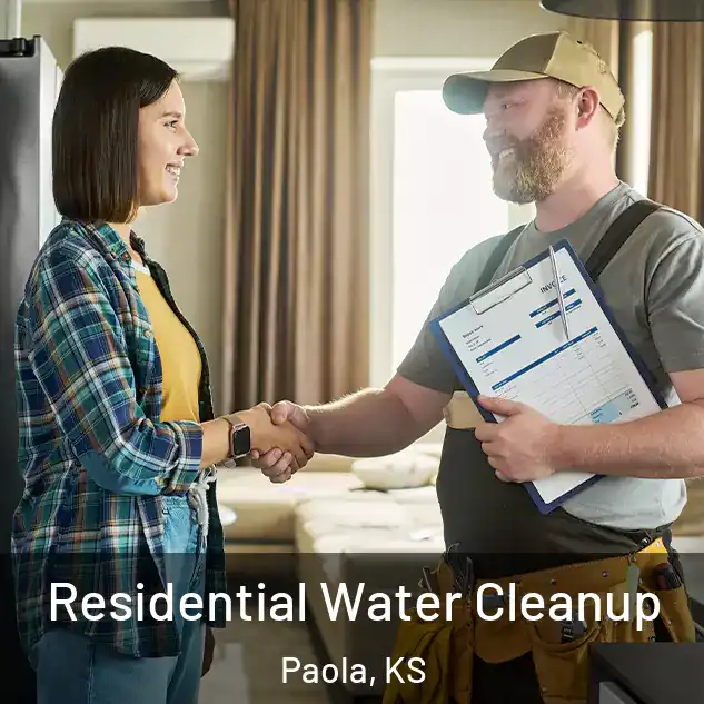  Residential Water Cleanup Paola, KS
