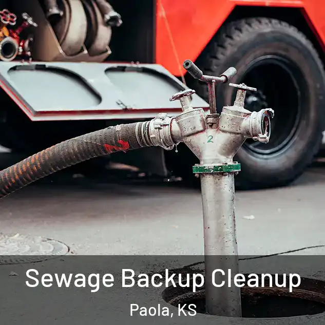  Sewage Backup Cleanup Paola, KS