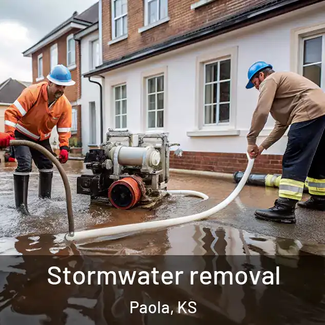  Stormwater removal Paola, KS