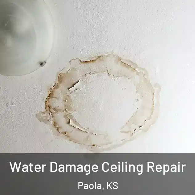  Water Damage Ceiling Repair Paola, KS