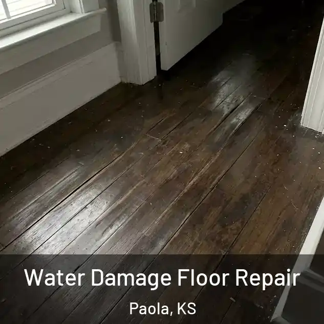  Water Damage Floor Repair Paola, KS