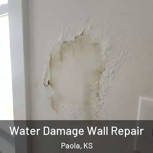  Water Damage Wall Repair Paola, KS