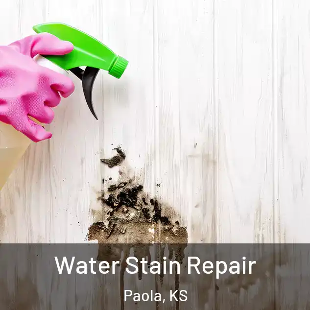  Water Stain Repair Paola, KS
