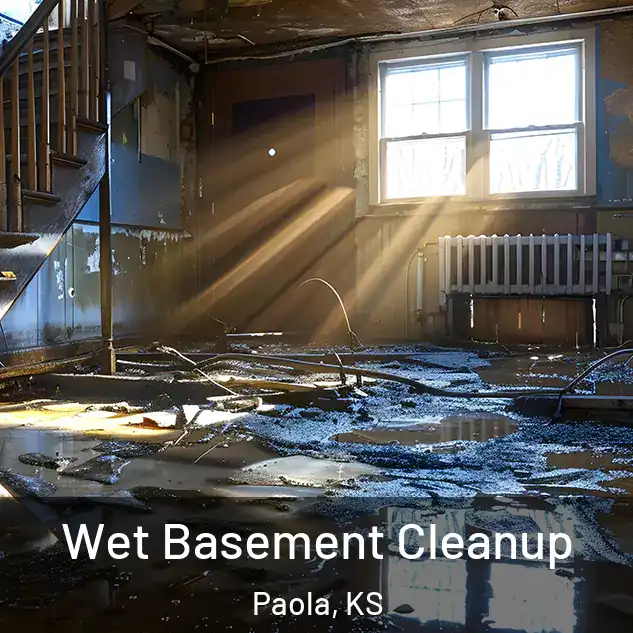  Wet Basement Cleanup Paola, KS