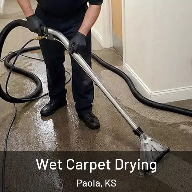  Wet Carpet Drying Paola, KS